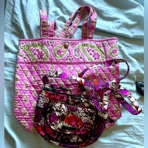 2 Vera Bradley bags